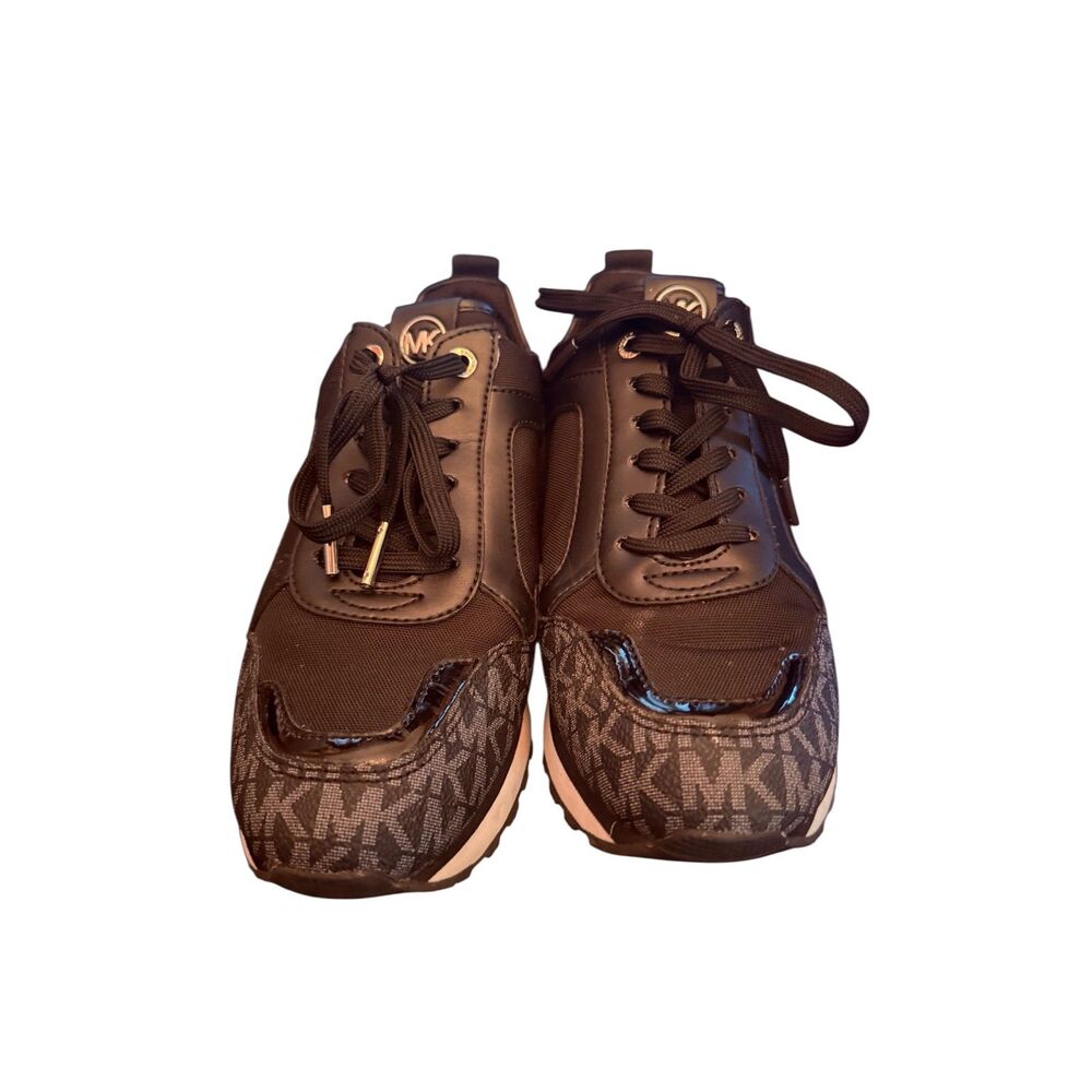 Michael Kors Wilma Logo Trainer Sneakers Women's Size 6.5